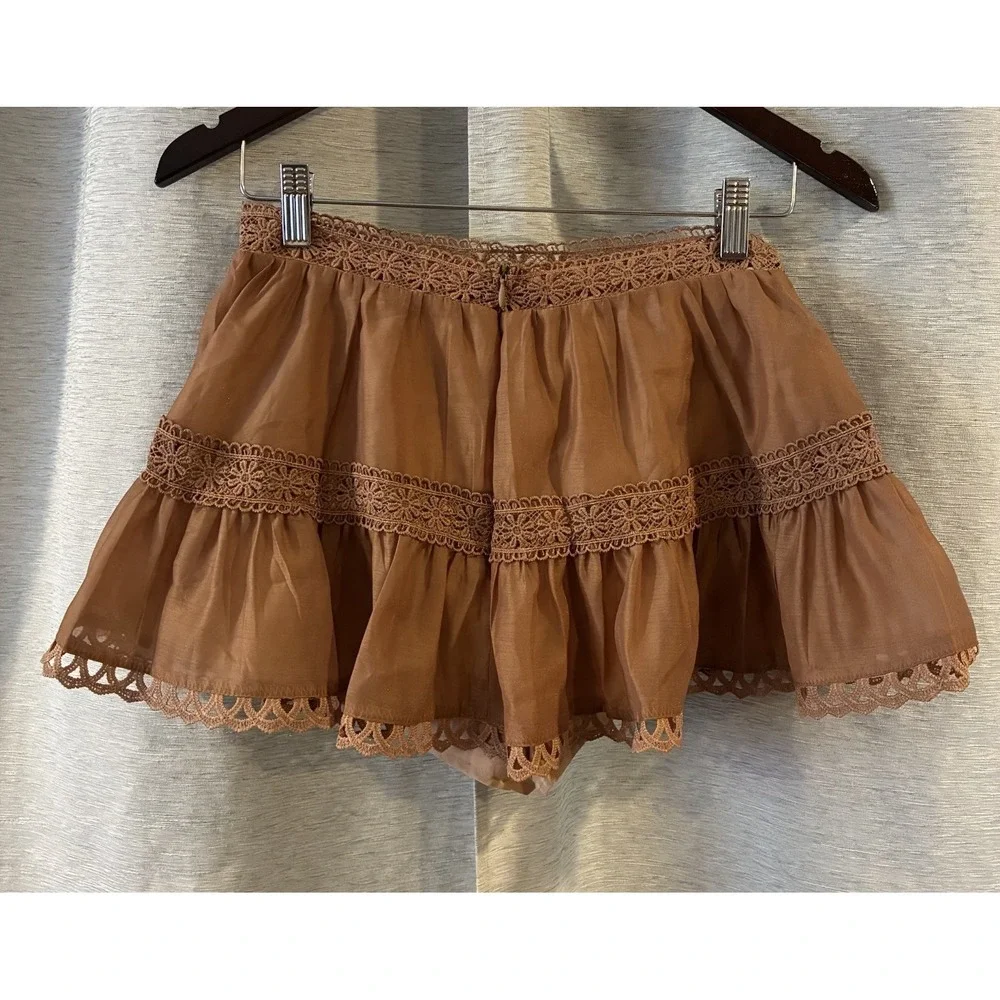 Coshe Floral Mini Skirt NWT Size‎ Medium Festival
